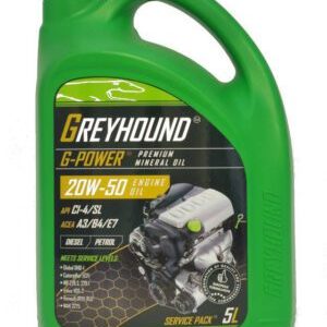 Greyhound 20W50 Engine Oil 5L