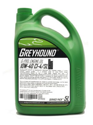 Greyhound 10w40 synthetic oil 5L